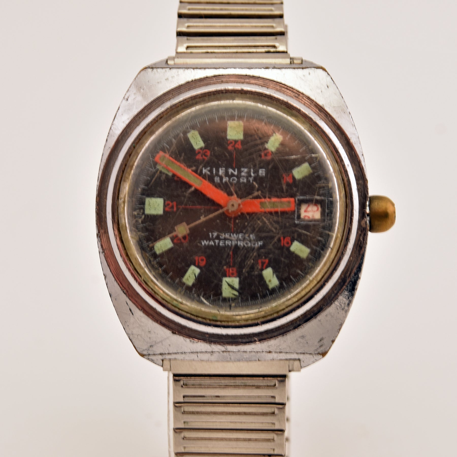 Wrist Watch German Kienzle Sports with date c1970s