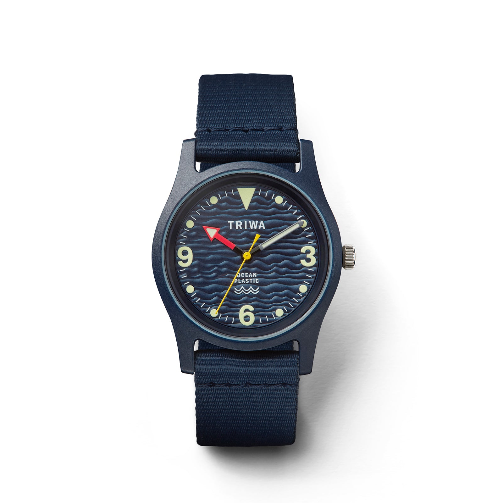 Triwa 'Time for Oceans' Wrist Watch - Recycled Ocean Plastic - Deep Blue