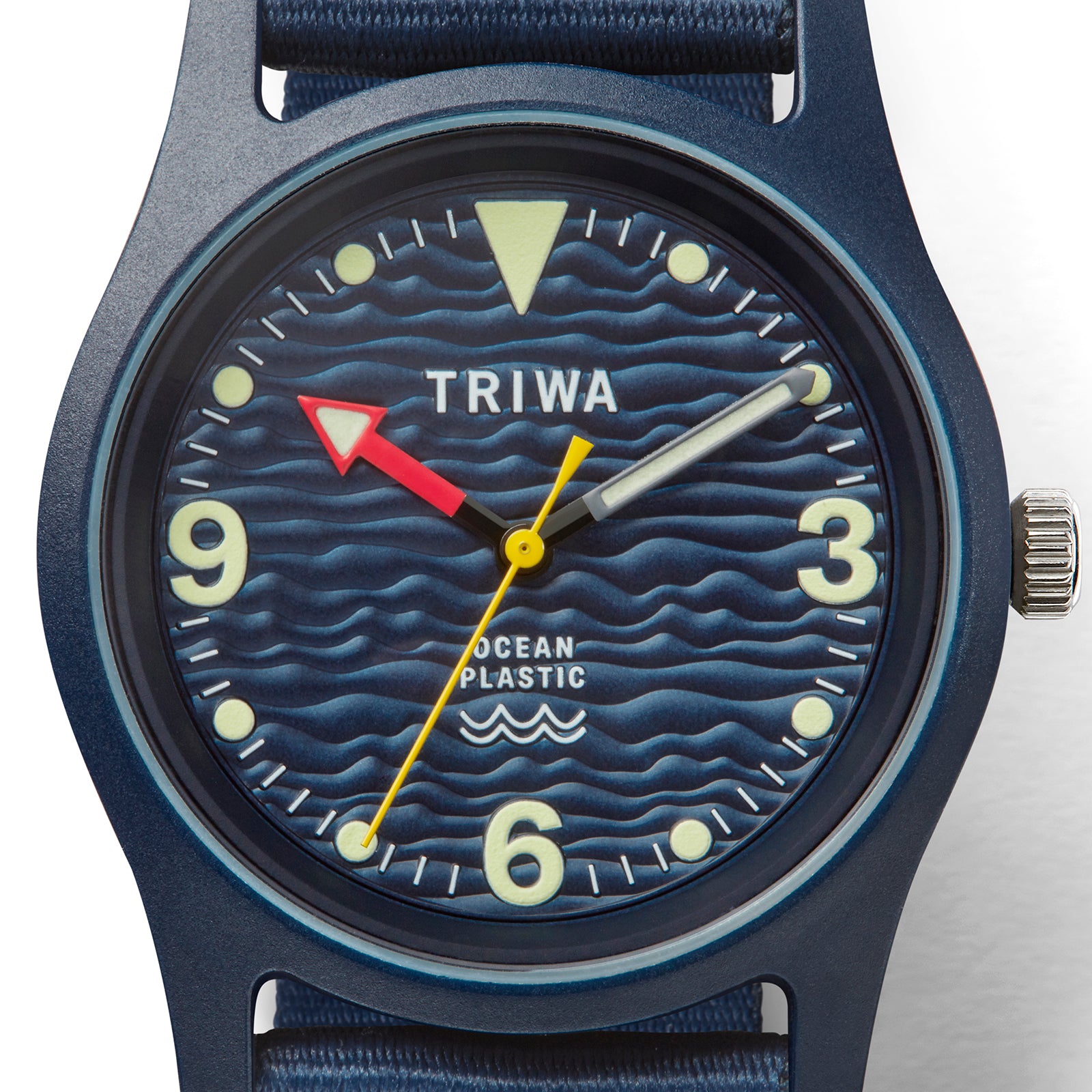 Triwa 'Time for Oceans' Wrist Watch - Recycled Ocean Plastic - Deep Blue